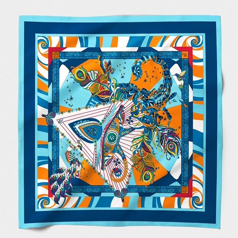 Silk Scarf Scorpio