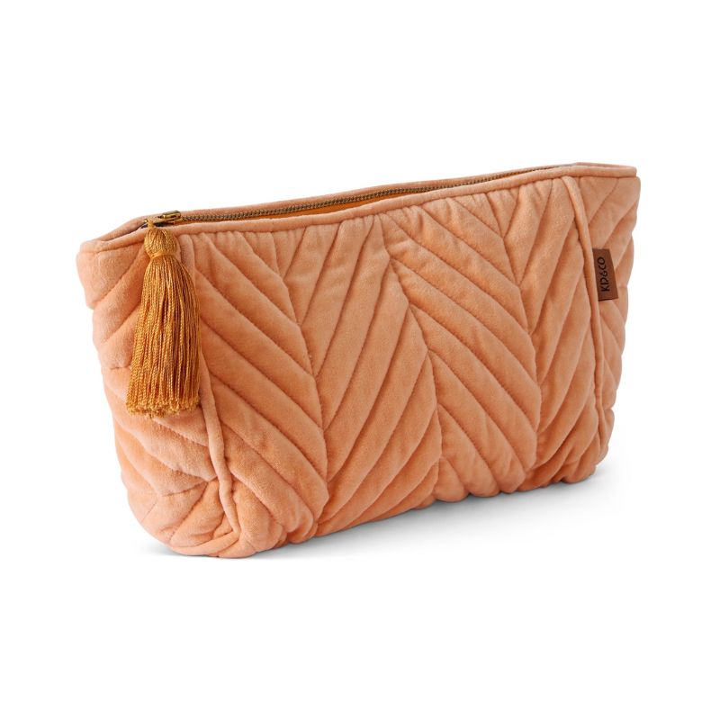 Melon Velvet Toiletry Bag