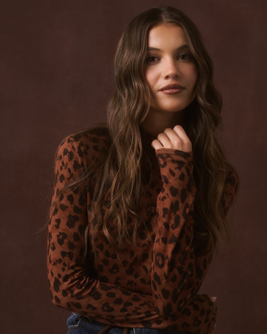 Saffiya Skivvy Fudge Leopard