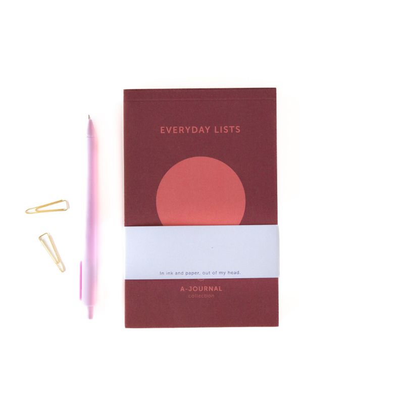 Notepad Circle Coral