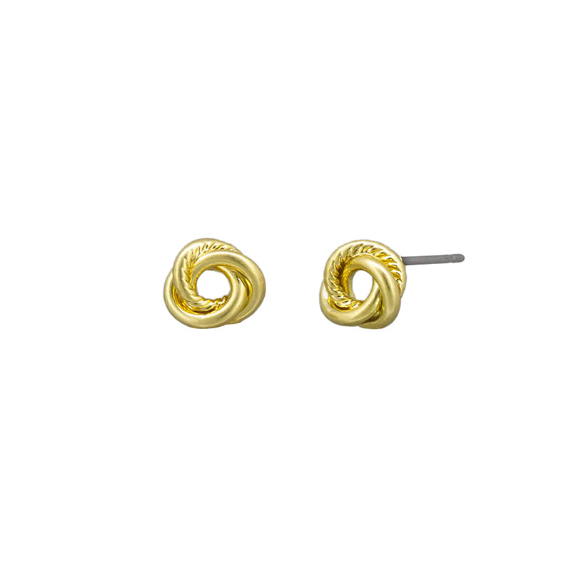 Lucy Stud Earrings Gold