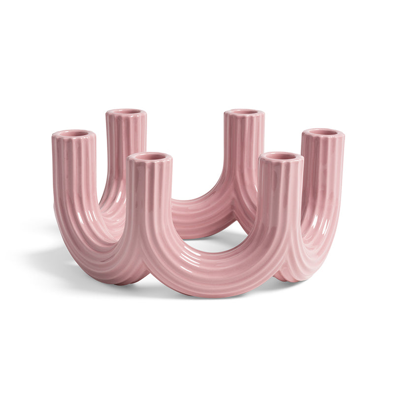 Churros Candle Holder Pink