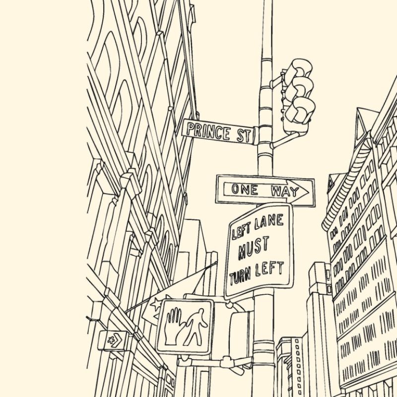 New York Colouring Book Zoe De Las Cases