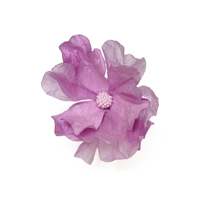 Mauve Small Moonshine Paper Flower
