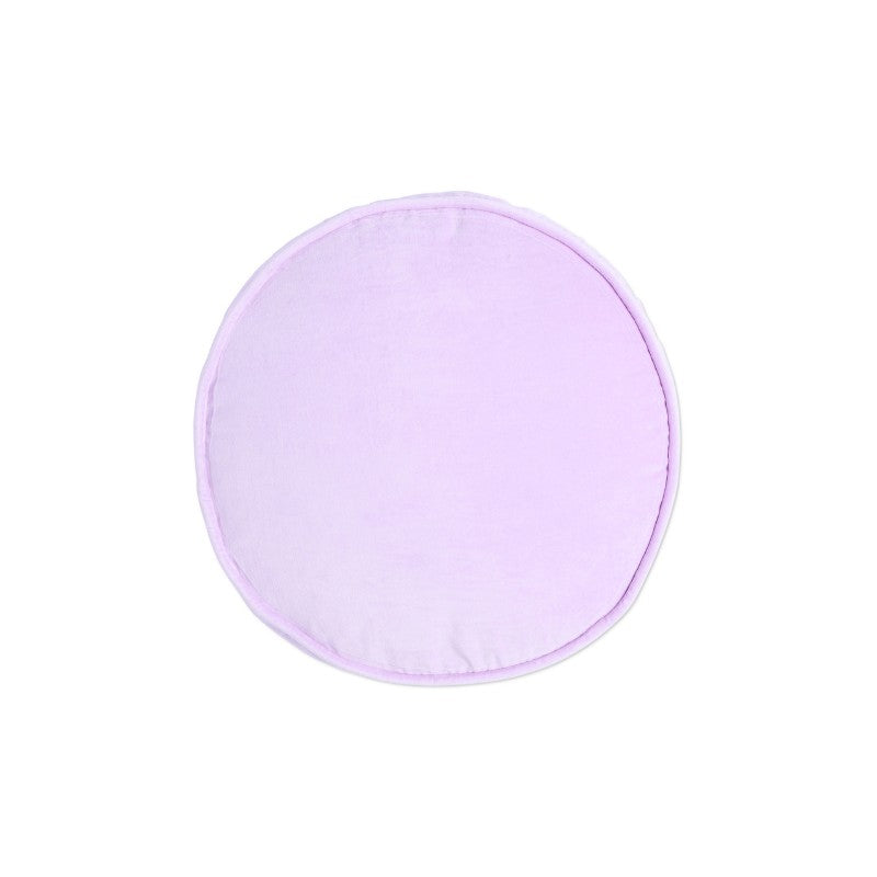 Lilac Velvet Pea Cushion