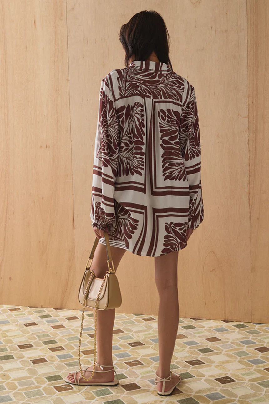 Sabrina Shirt Lucena Print