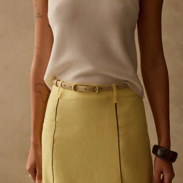 Felina Belt Almond Lizard