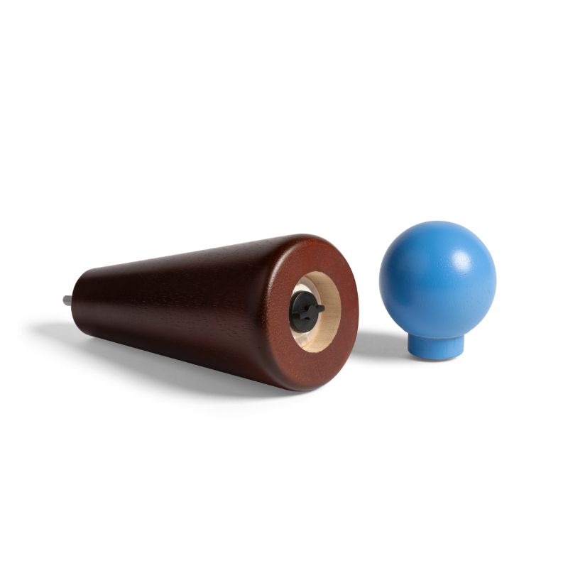 Halma Salt + Pepper Grinder Burgundy Large