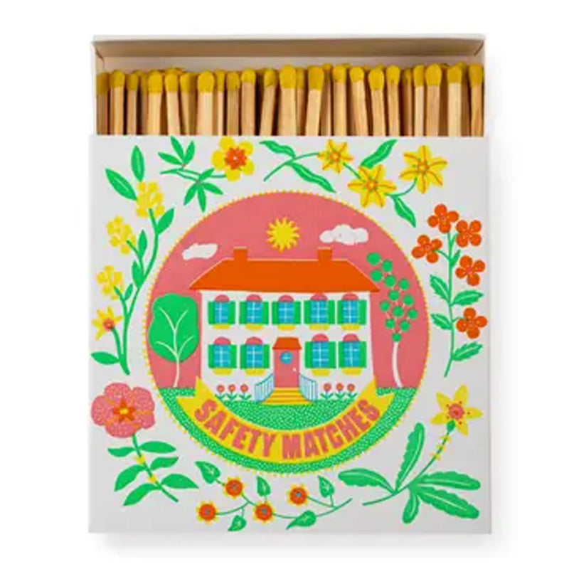 Home Safety Square Matchbox