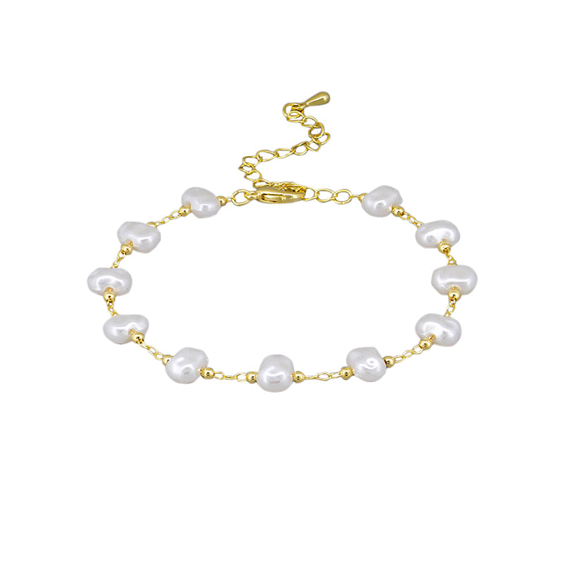 Pearl Chain Bracelet