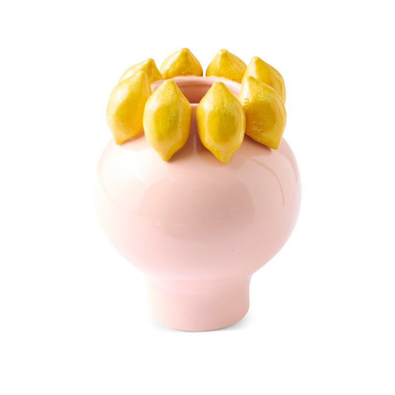 Lemon Spritz Vase