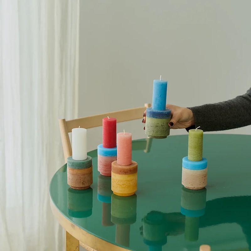 Candl Stack 02 Beige