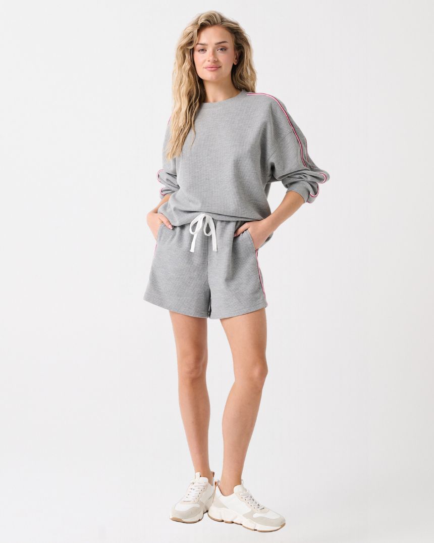 Nia Short Grey Marle