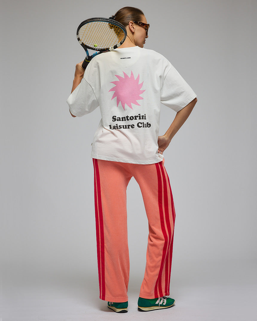 Corfu Terry Pant Bougainvillea Pink