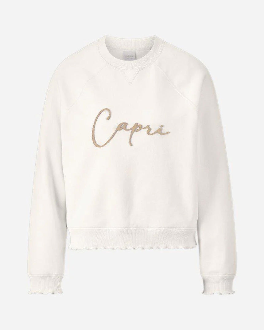 Capri Sweater Pearl White