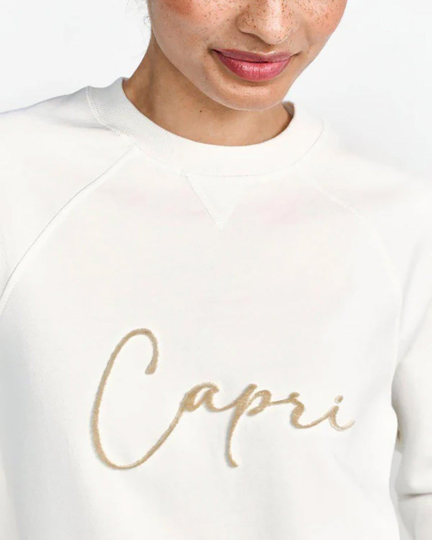 Capri Sweater Pearl White
