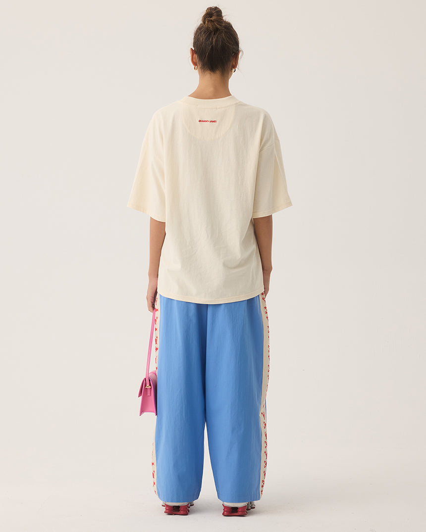 Lobster Oversized Tee Natural