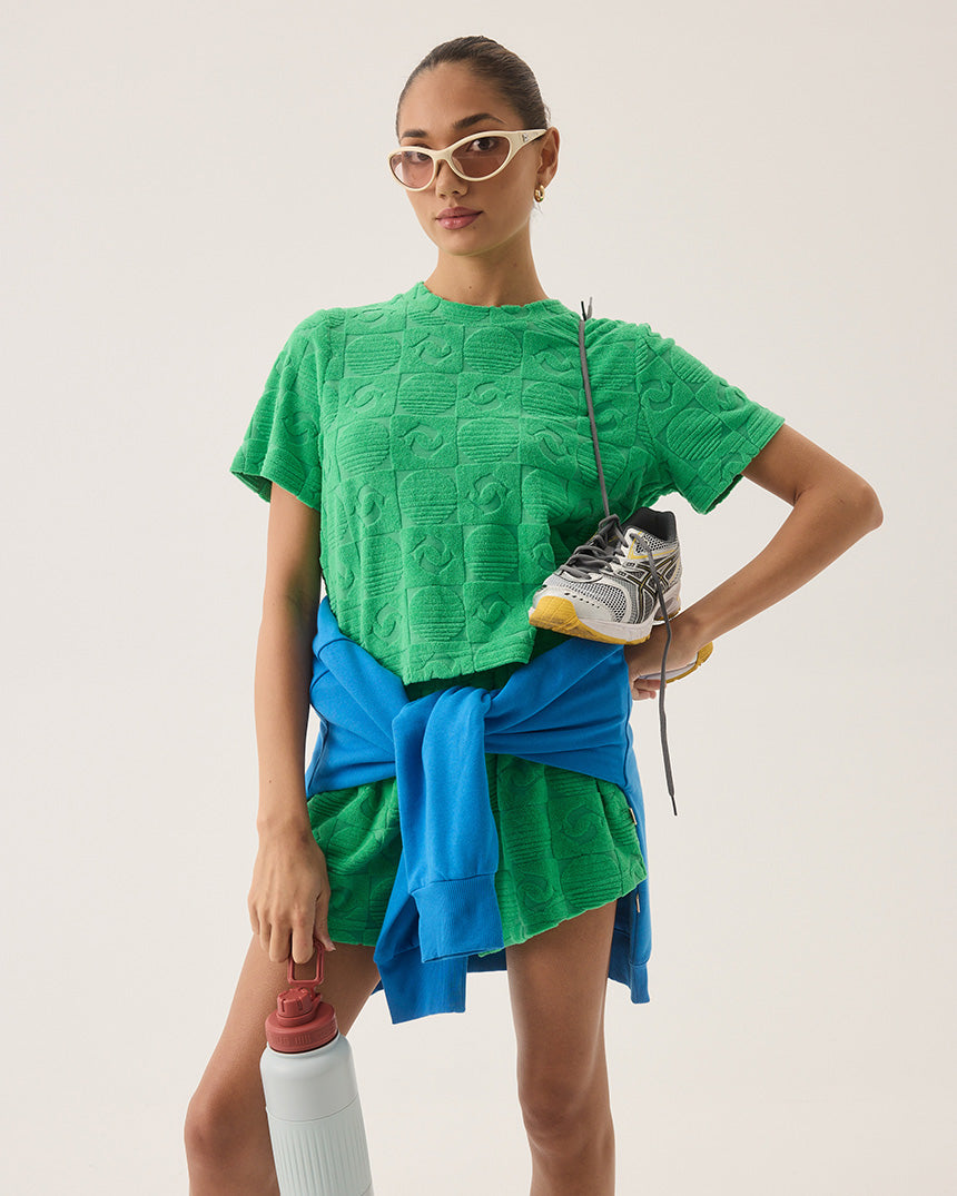 Cruise Dolphin Terry Top Green