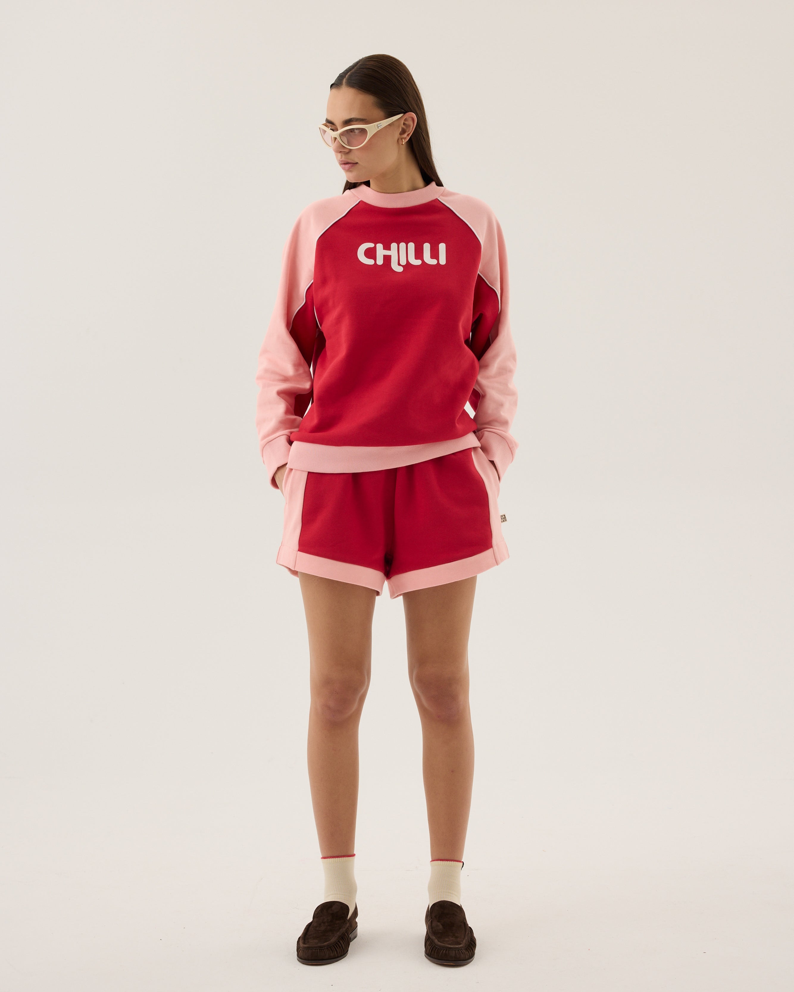 Chilli Sweatshirt Poppy Red