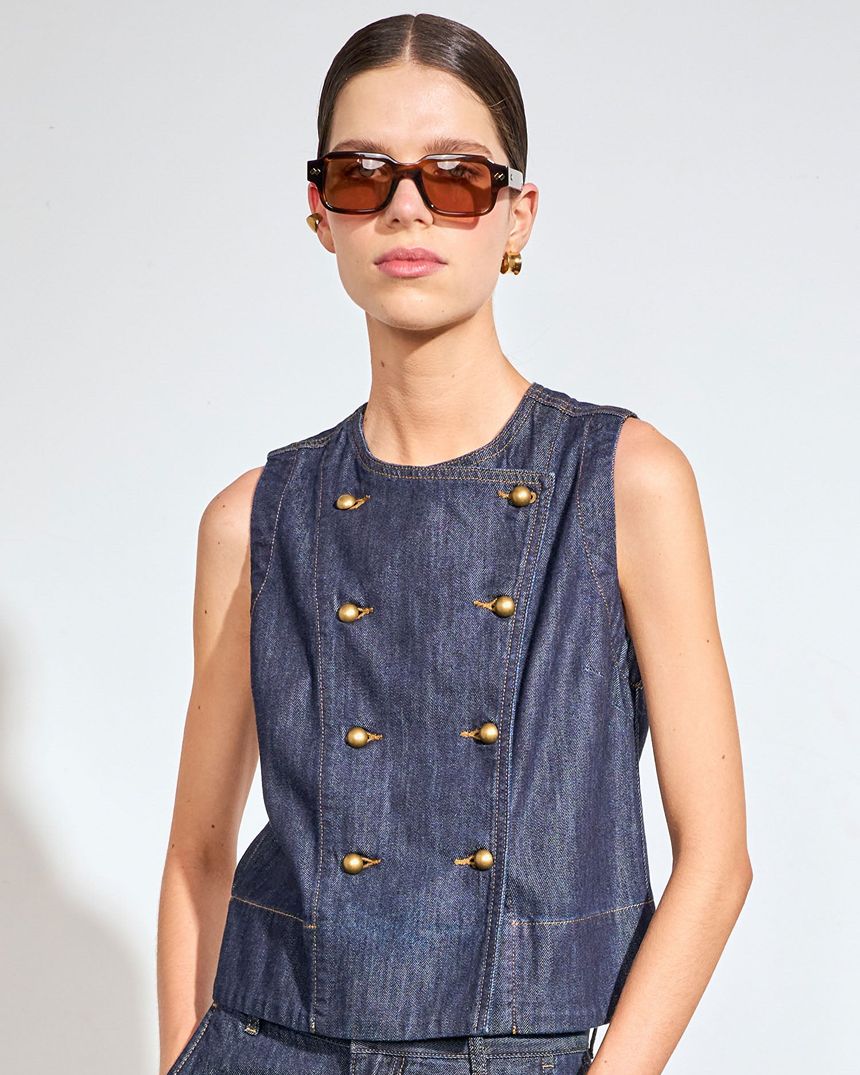 Charge Vest Dark Denim