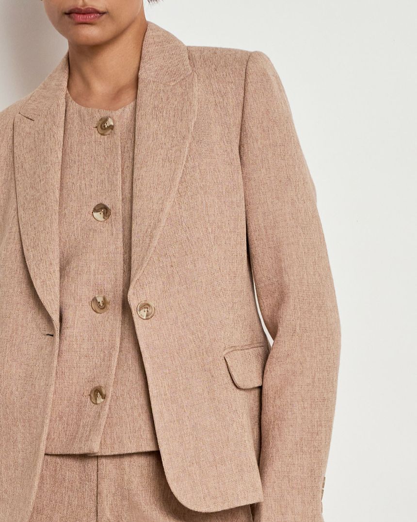 Balance Jacket Pebble