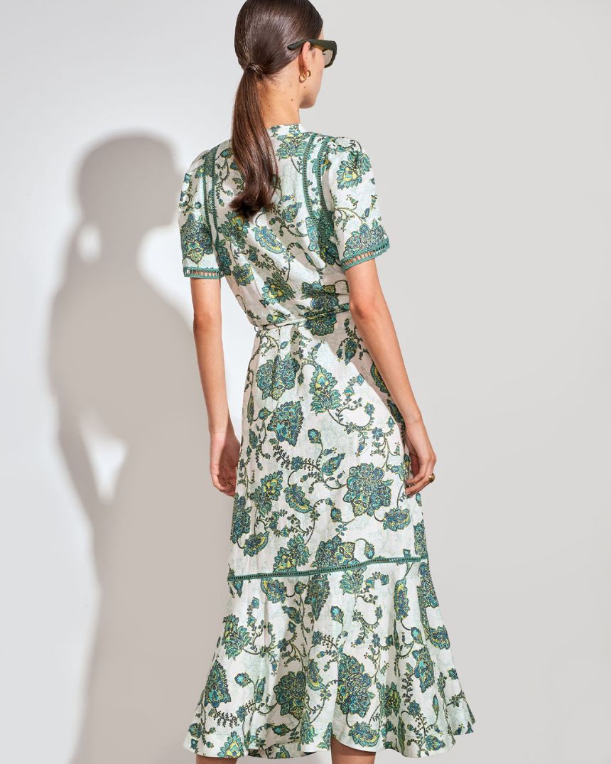 Poem Dress Garden Paisley