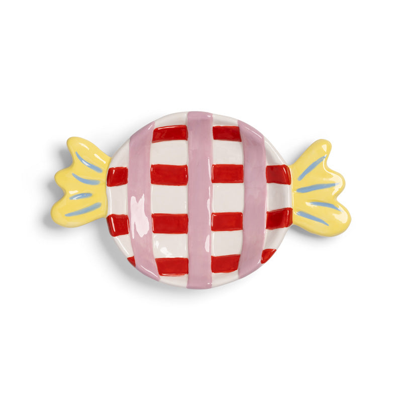 Goody Plate Small Pink/Red