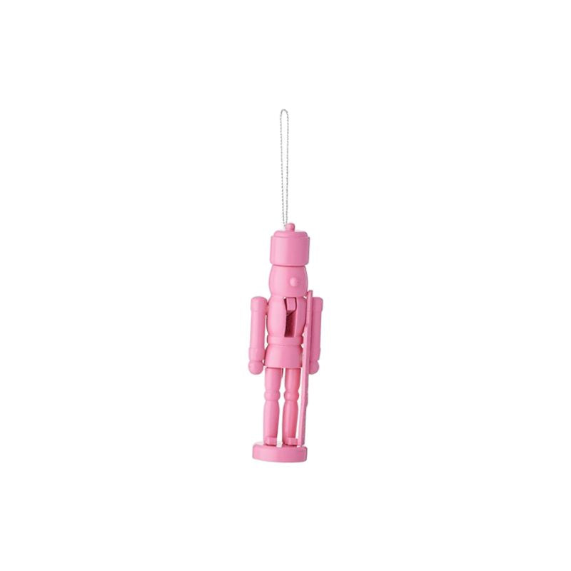 Nutcracker Decoration Dark Pink