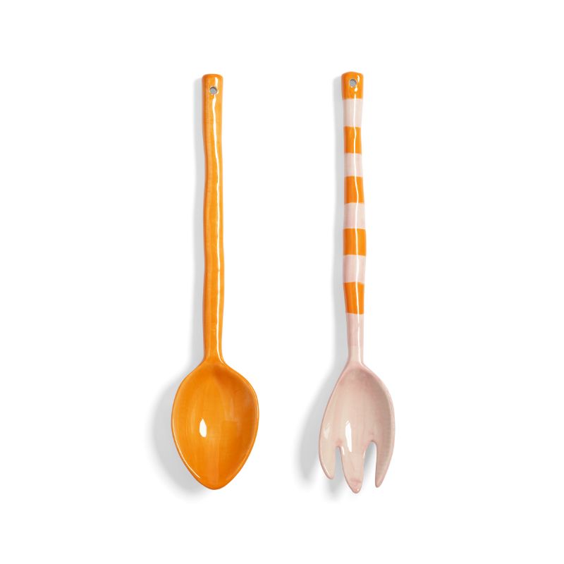 Salad Servers Boavista Stripe