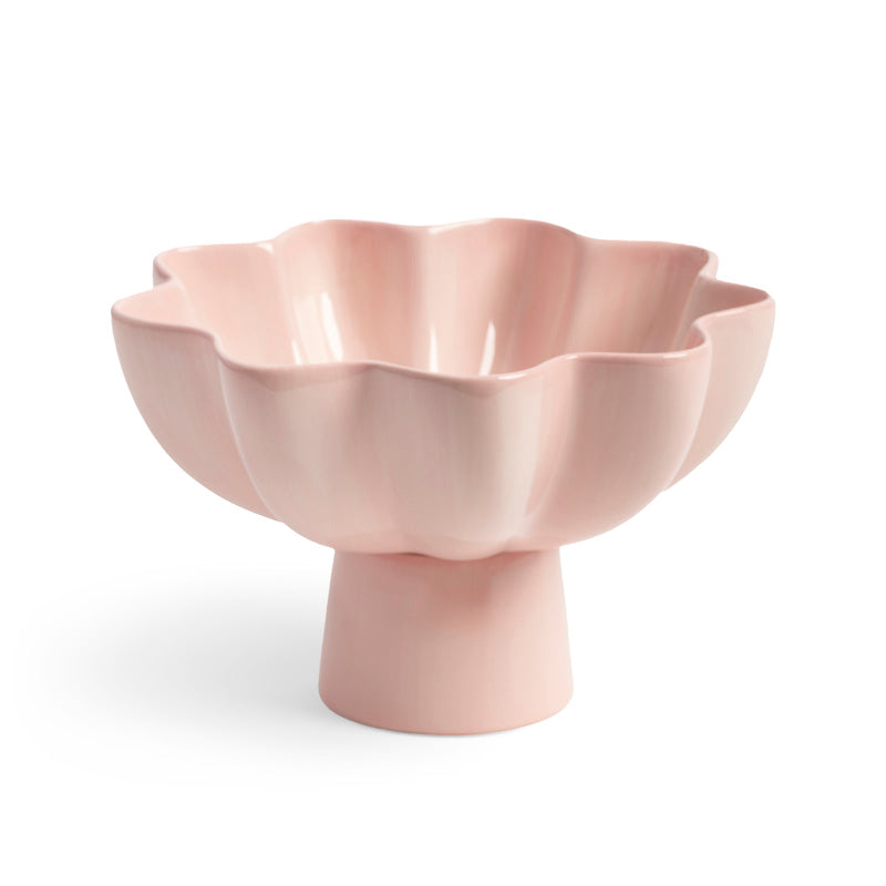 Pedestal Sun Bowl Pink