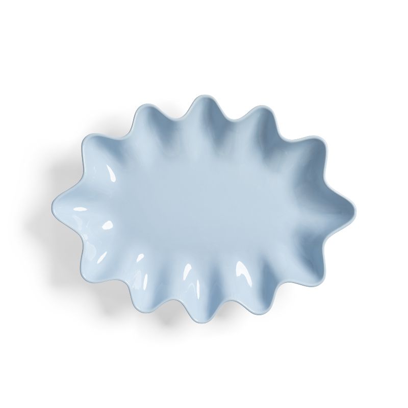 Bowl Sun Oval Ice Blue