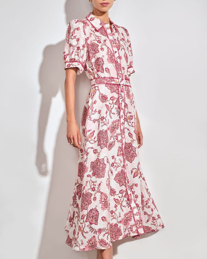 Admire Dress Rose Paisley
