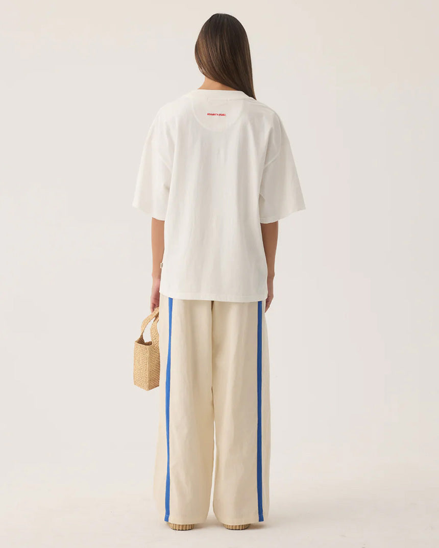 Tropiques Oversized Tee Warm White