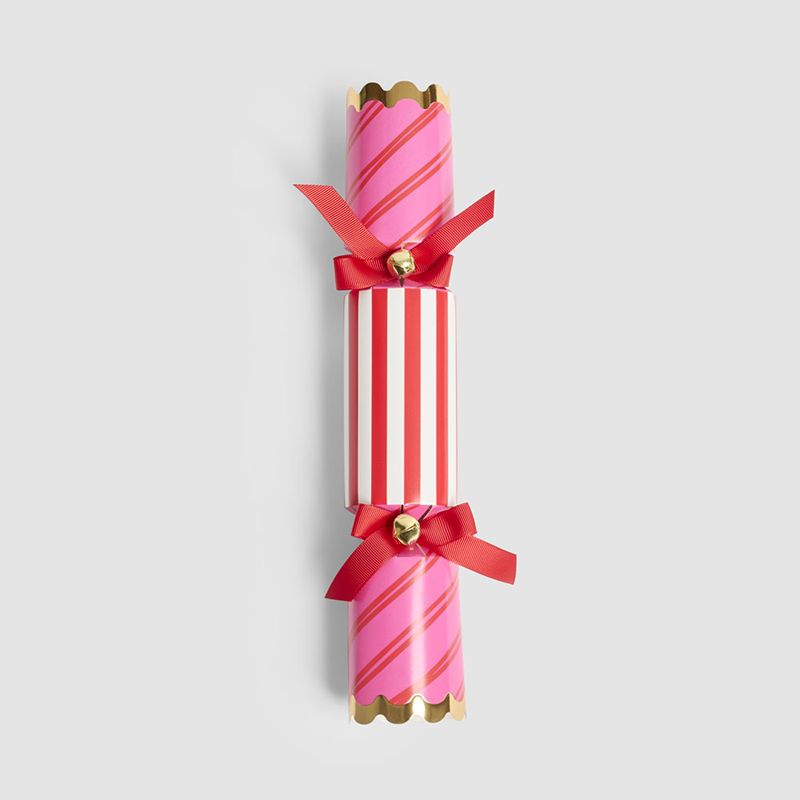 Carnival Red & Pink Stripe Christmas Crackers