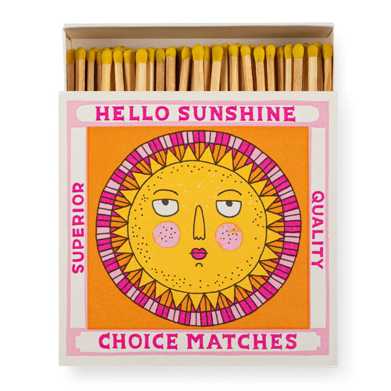 Hello Sunshine Square Matchbox