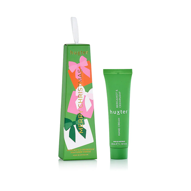 Hanging Hand Cream Green Xmas Flowers