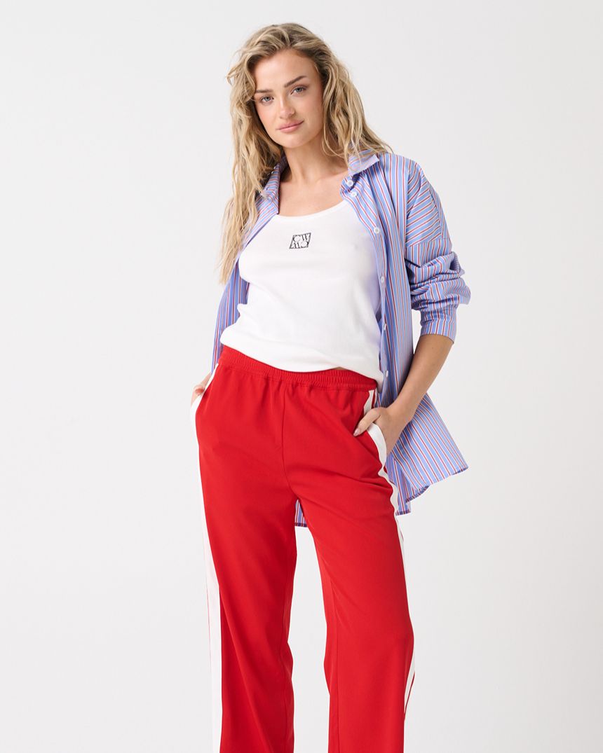 Darby Shirt Cornflower Multi Stripe