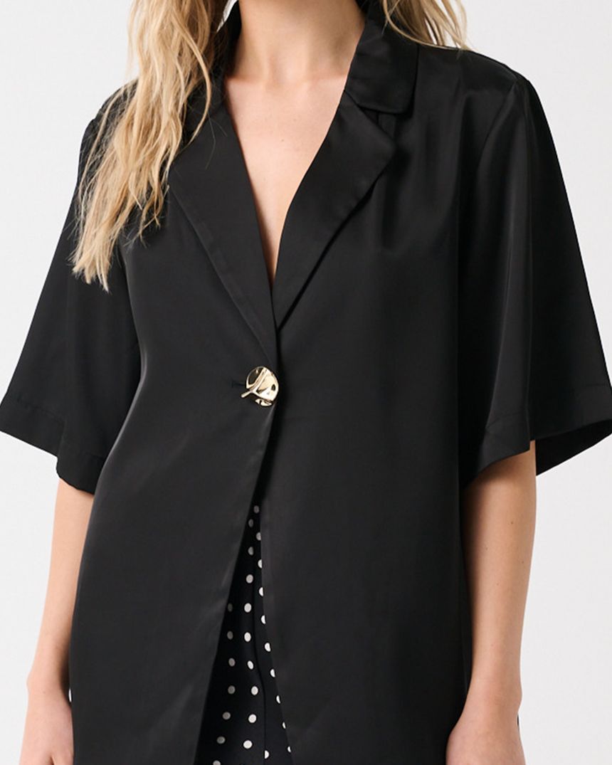 Sable Top Black & Gold
