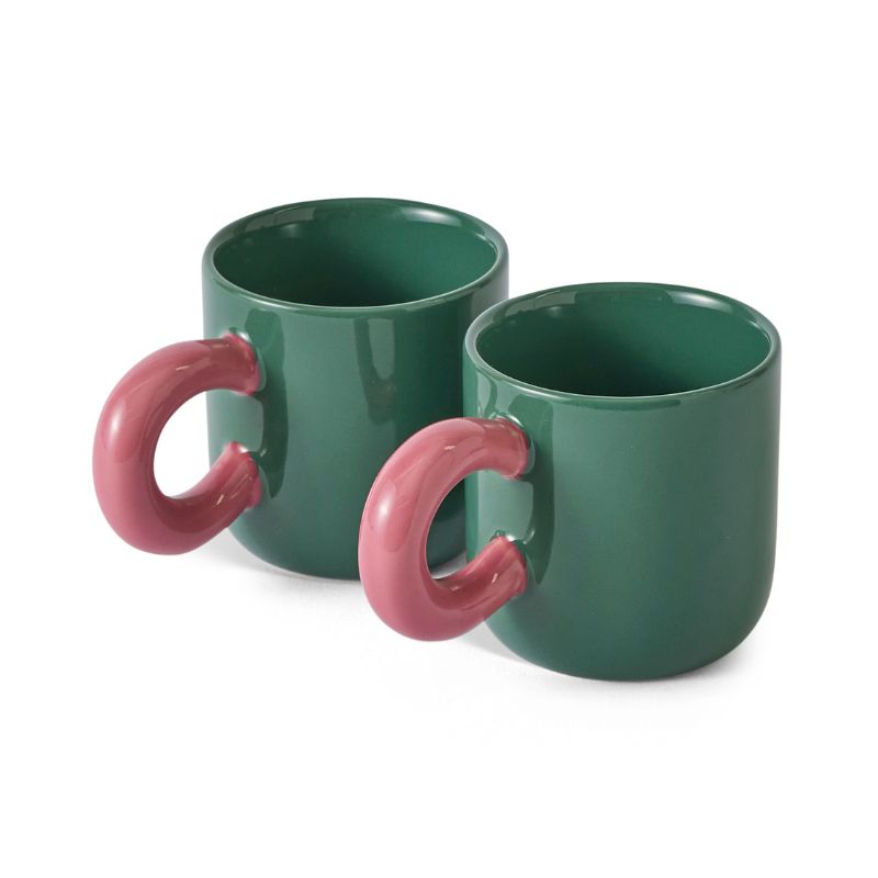 Basil Mug Set of Two