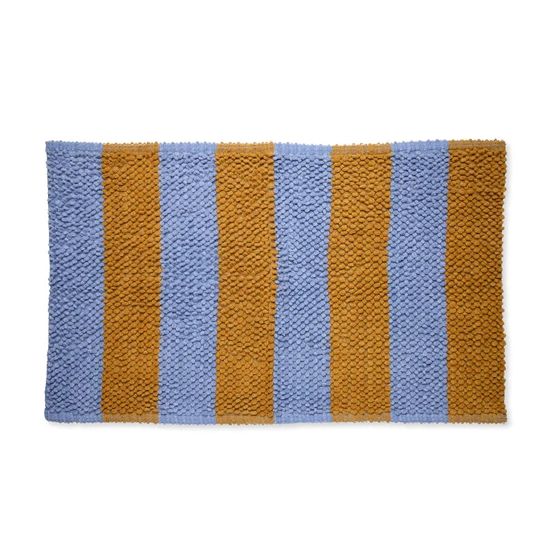 Como Stripe Bath Mat