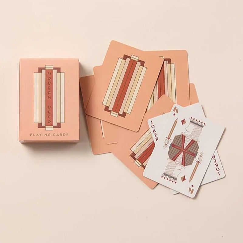 Modern Deco Playing Cards