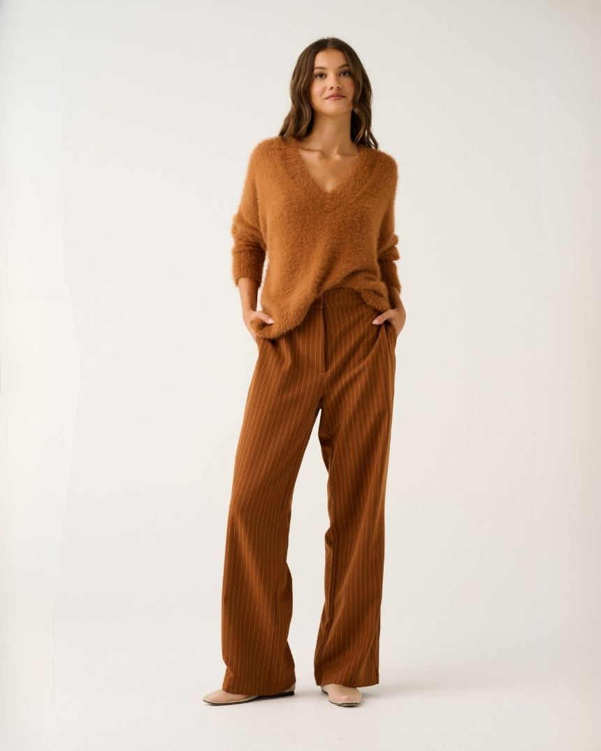 Emmie Knit Sweater Toffee