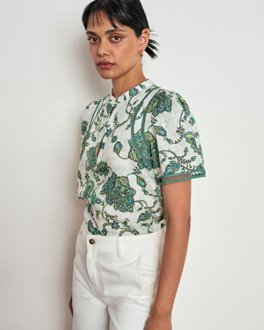 Charm Top Garden Paisley