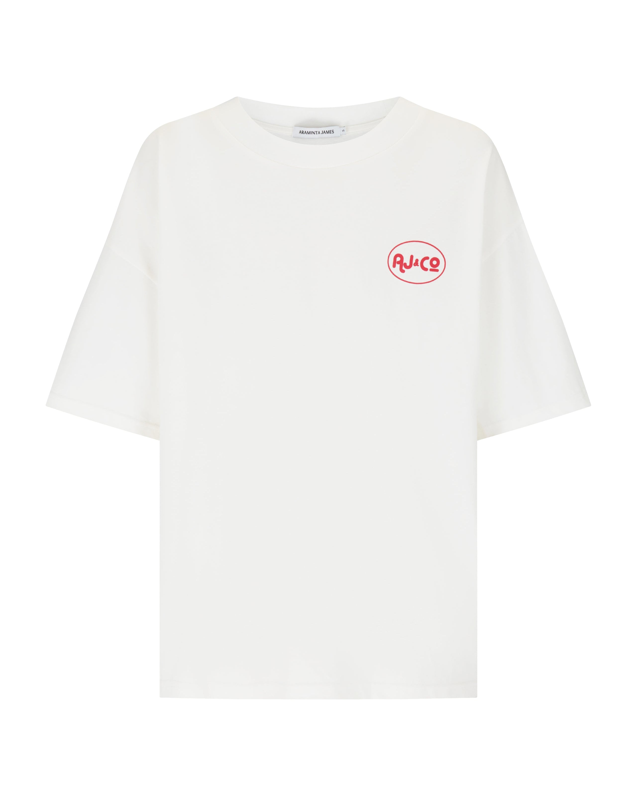 Chillin Oversized Tee Snow