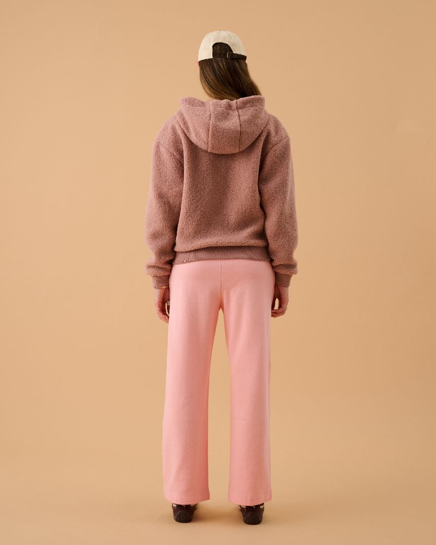 Sherpa Hooded Jacket Blossom