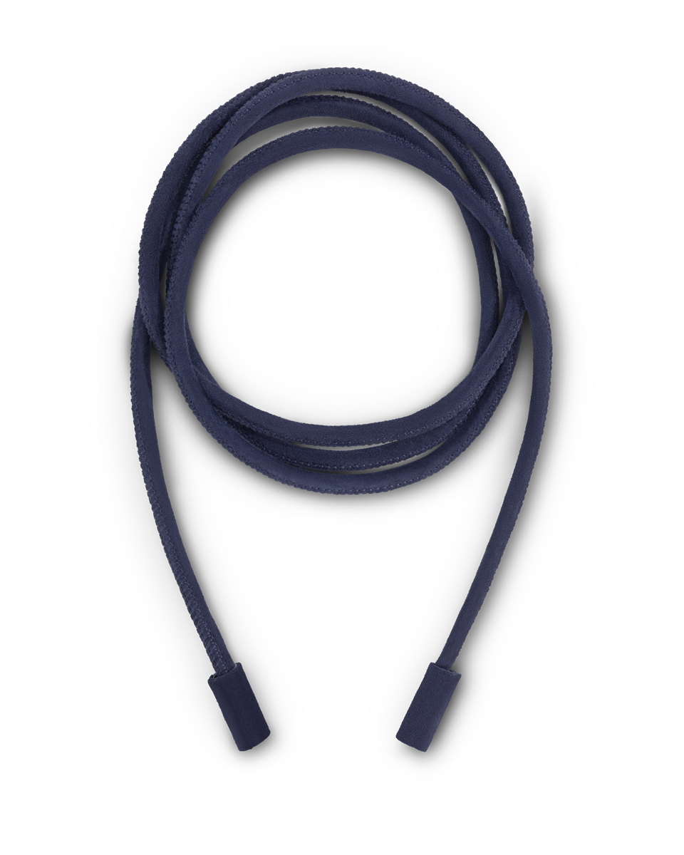 Corded Belt Midnight Suede