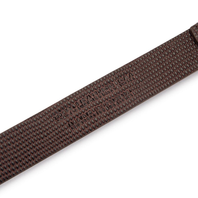 Adele Belt Chocolate Lizard