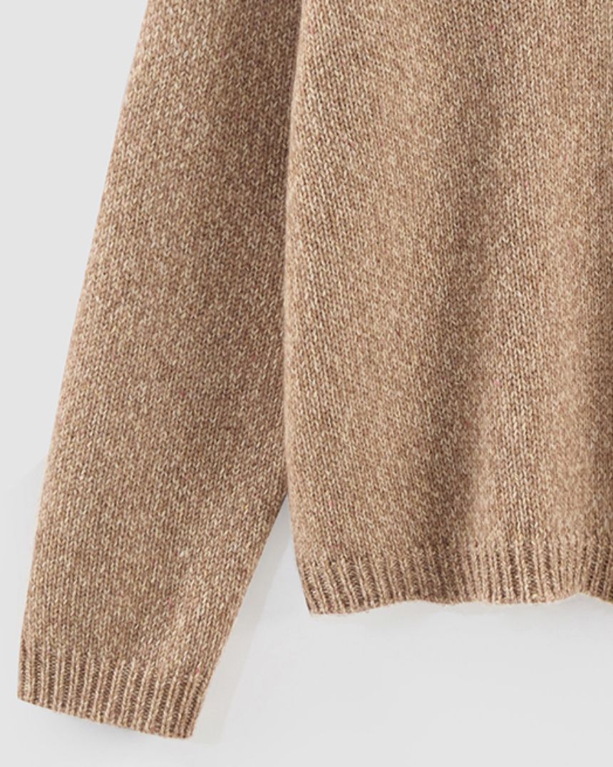 Naturalist Sweater Beige Stones