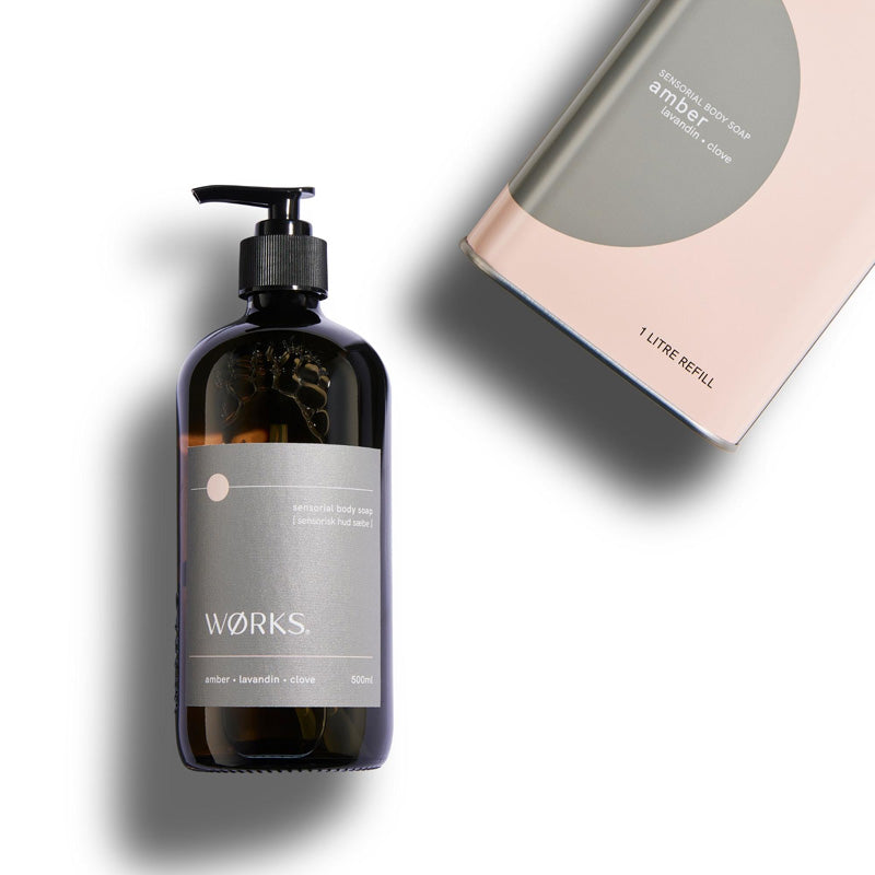 Amber Body Soap 500ml