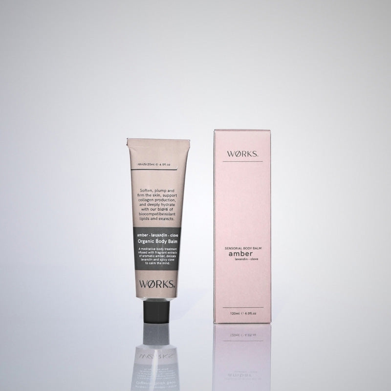 Amber Body Balm Tube 120ml